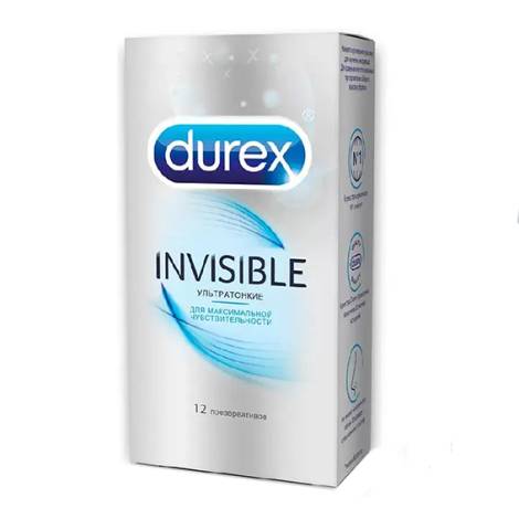 Презерватив Durex №12 Invisible
