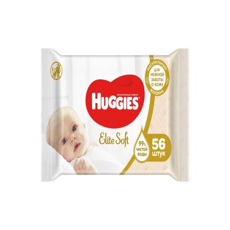 Салфетки №56 Хаггис элит софт без отдушки