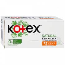 Прокладки Котекс №40 Natural  Normal 