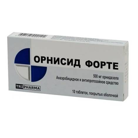 Орнисид форте 500мг №10 табл.