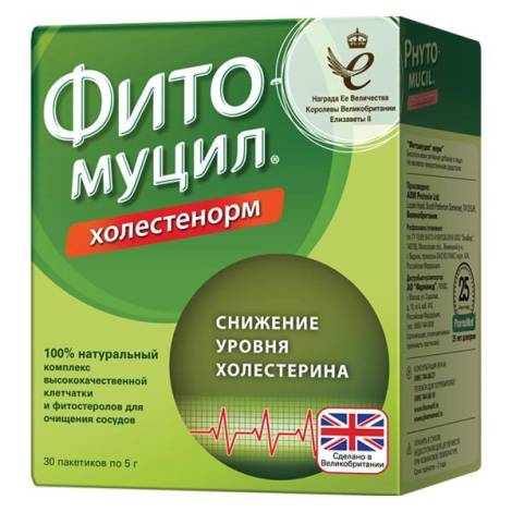 Фитомуцил Холестенорм 5,0 №30 порошок