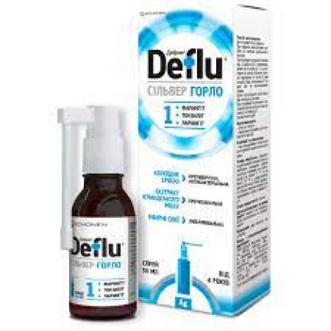 Дефлю Сильвер Горло 30,0 спрей