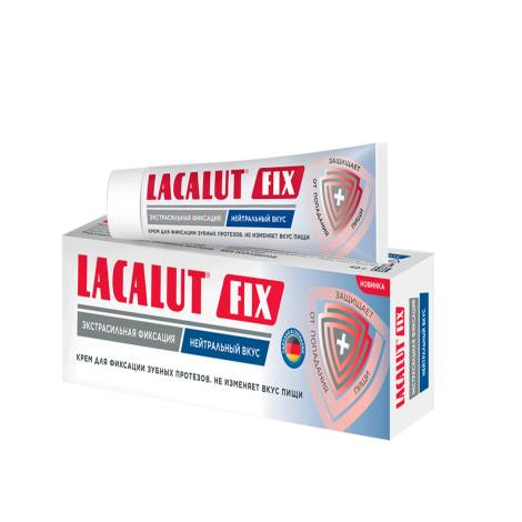 Крем Lacalut Fix 40,0 д/фиксации зубных протезов нейтральный вкус