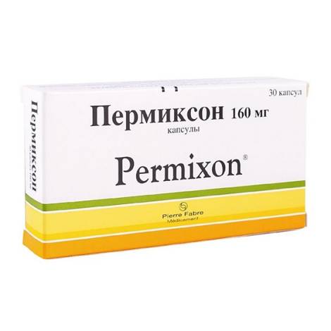 Пермиксон 160 мг №30 капс. 