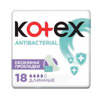 Прокладки Котекс №18 Bio-Care Antibacterial ежедневные