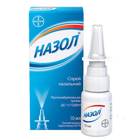 Назол 10,0 спрей назальный