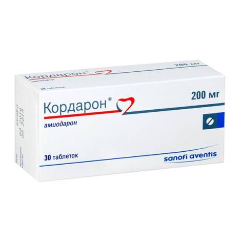Кордарон 200мг №30 табл.
