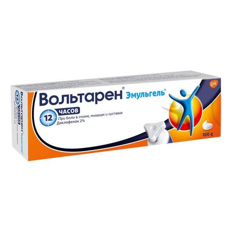 Вольтарен 2% 100,0 эмульгель