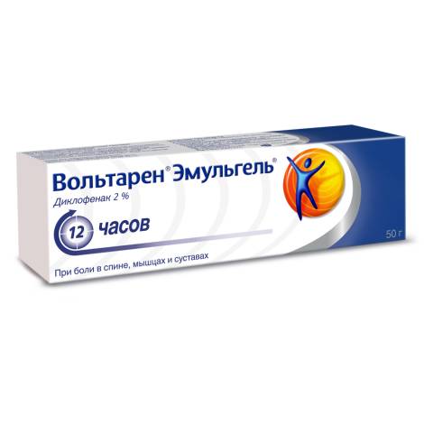Вольтарен 2% 50,0 эмульгель