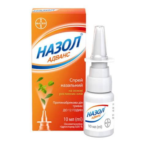 Назол Адванс 10,0 спрей назальный