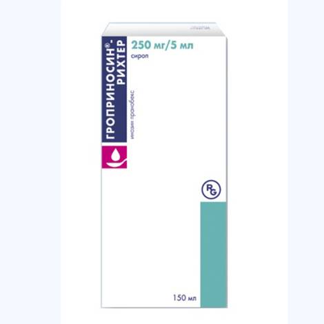 Гроприносин 250мг/5 мл 150,0 сироп фл.