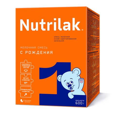 Смесь молочная Нутрилак-1 600,0 с 0 до 6 мес.