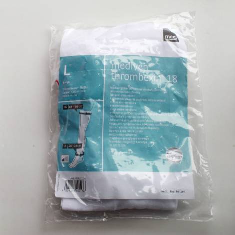 Чулки компрес.Mediven Thrombexin 18, класс1, размер L, 8060104
