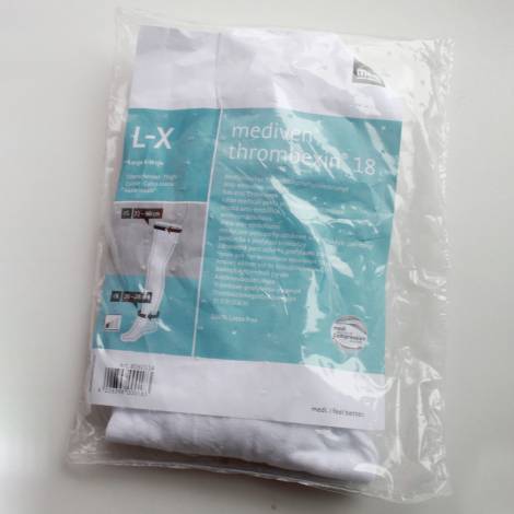 Чулки компрес.Mediven Thrombexin 18, класс1, размер L-X, 8060114