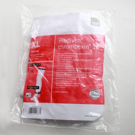 Чулки компрес.Mediven Thrombexin 18, класс1, размер XL, 8060105