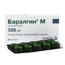 Баралгин М 500мг №20 табл,