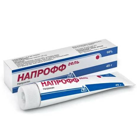 Напрофф 10% 45,0 гель д/наружного применения