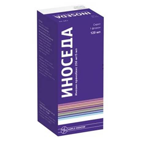 Иноседа 250мг/5 мл 120,0 сироп фл.