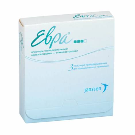 Евра пластырь №3 трансдермальная терапевтическая система