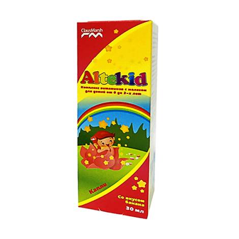 Алтекид 120,0 сироп