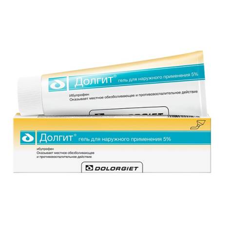 Долгит 5% 50,0 гель