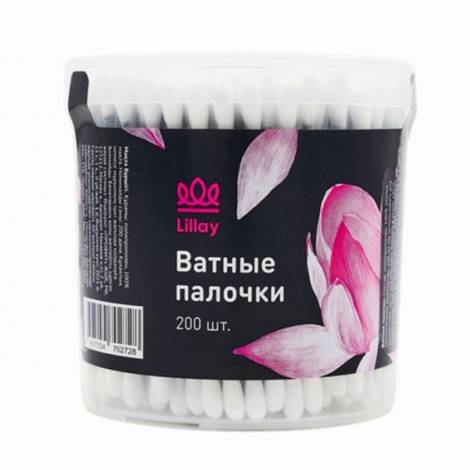 Lillay Ватные палочки Банка №200