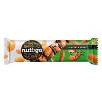 Батончик Nut&Go Миндальный с Арахисовой пастой 36,0