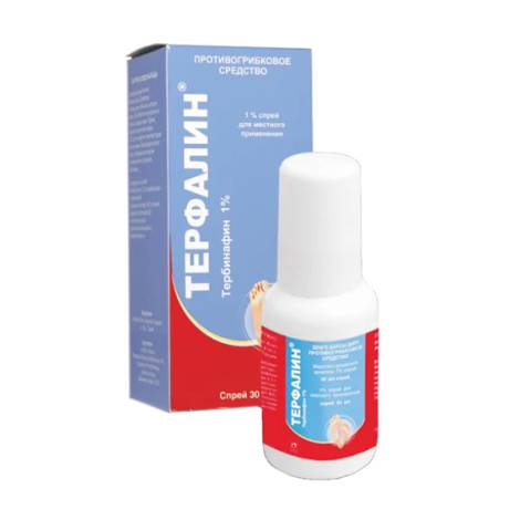 Терфалин 1% 30,0 спрей