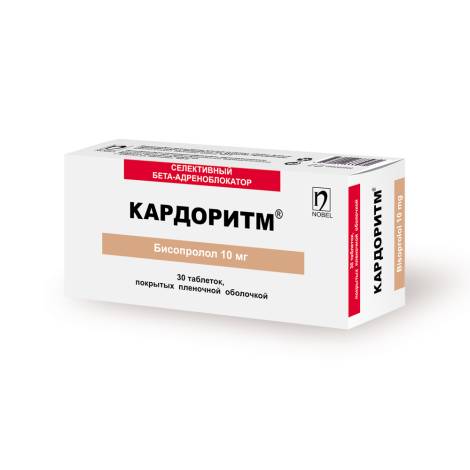 Кардоритм 10мг №30 табл.
