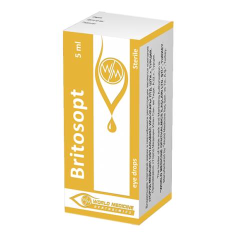 Бритосопт 5 мл капли глазные 