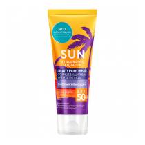 BIO COSMETOLOG Professional Гиалурон. солнцезащитный крем для лица Омолаживающий SPF 50+ 50мл