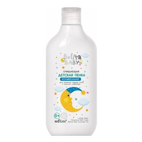 Belita Baby 300,0 Детская Пенка очищаюшая д/купания перед сном с маслом лаванды