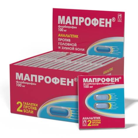 Мапрофен 100мг №60 табл.