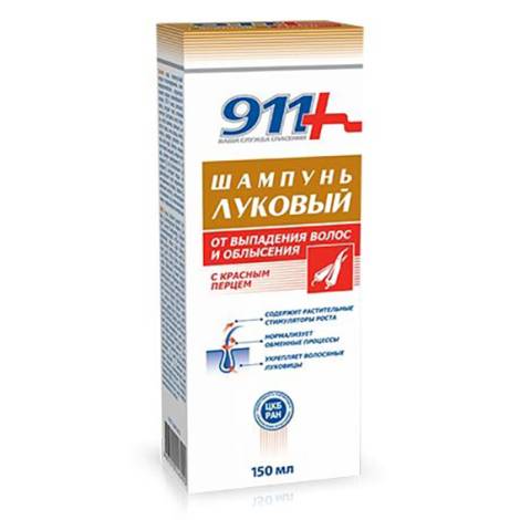 911 Луковый 150,0 шампунь с красным перцем