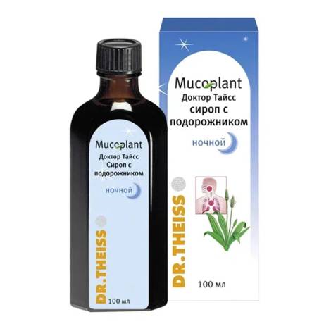 Мукоплант с подорожником 100 мл сироп от кашля