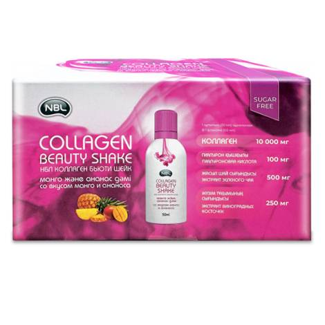 НБЛ Коллаген Бьюти Шейк 50мл №15 со вкусом манго и ананаса