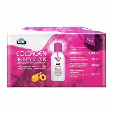 НБЛ Коллаген Бьюти Шейк 50мл №15 со вкусом персика и апельсина