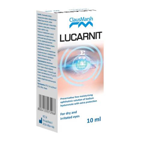 Лукарнит 10 мл капли глазные