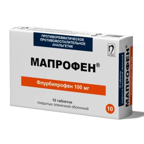 Мапрофен 100мг №10 табл.